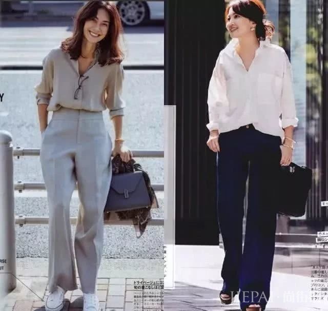 日系风格搭配出来的衬衫,是出了名的有高级感