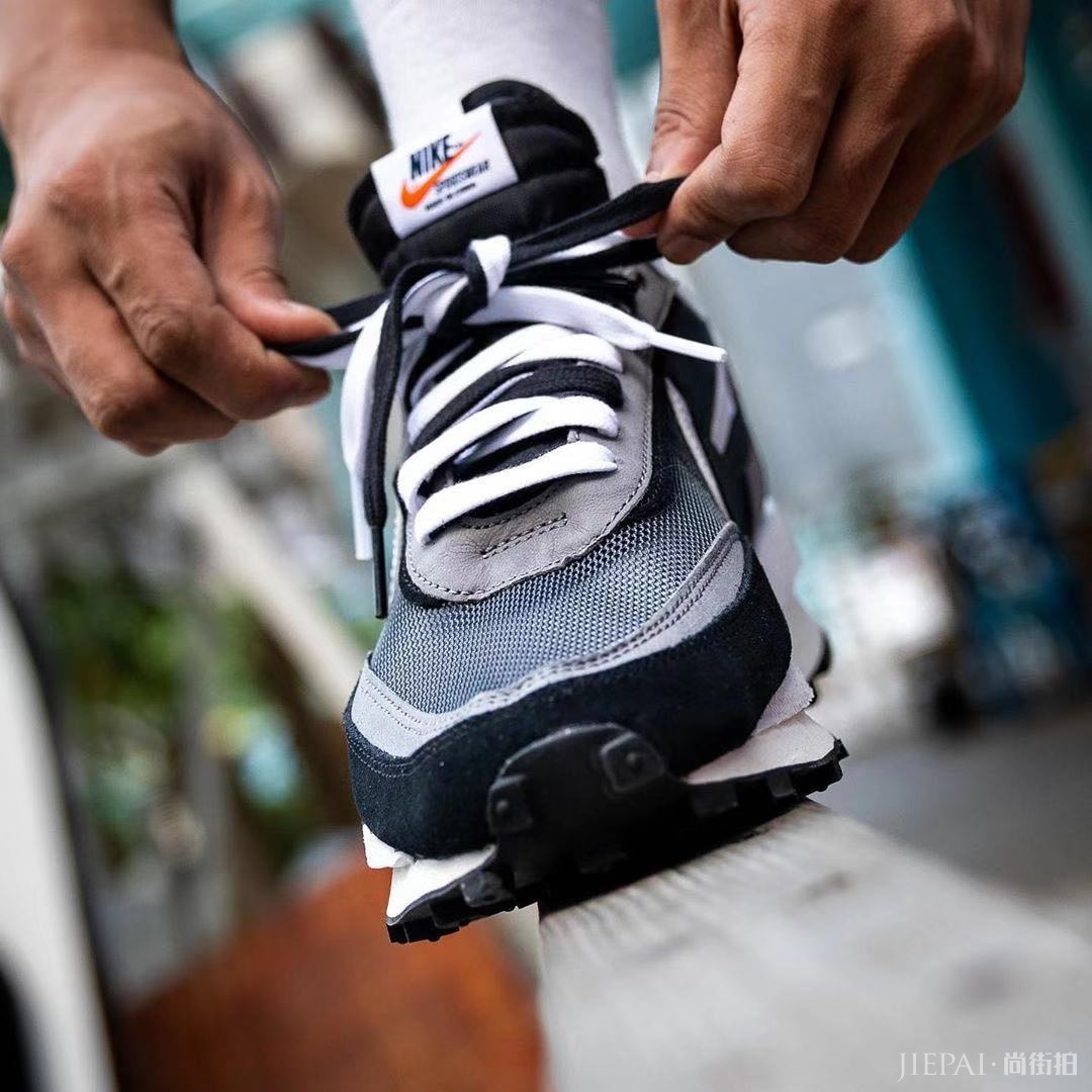 Sacai x Nike LDV Waffle 最新上脚图来了！这个眼瘾必须得过！