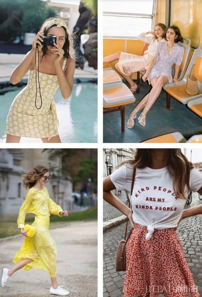 夏天别只穿莫兰迪了，今年水果色才是夏季打开的正确方式