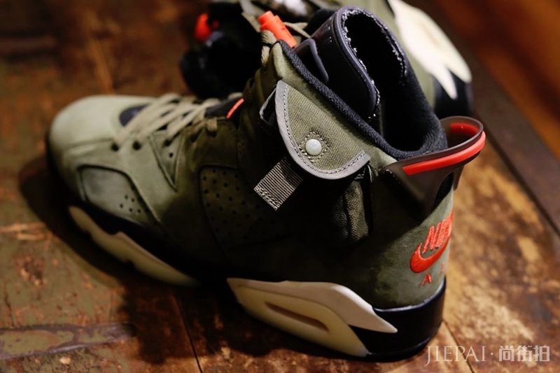 又一款鞋王！Travis Scott x Air Jordan 6长这样！