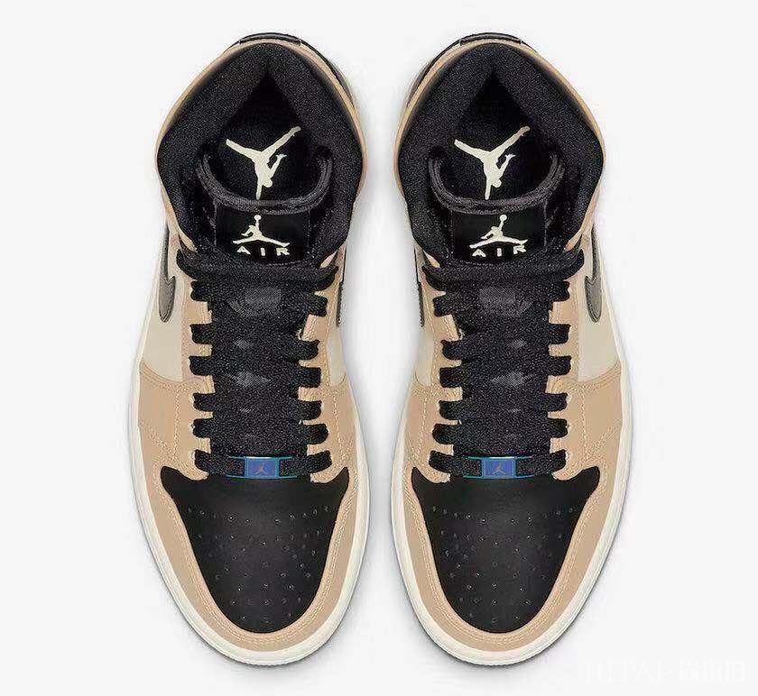 喝口这个奶茶吧!这款 Air Jordan 1 “Fossil” 你喜欢吗?