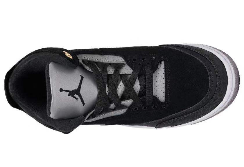 请上好闹铃,Air Jordan 3 Tinker 手稿版黑水泥下周发售!