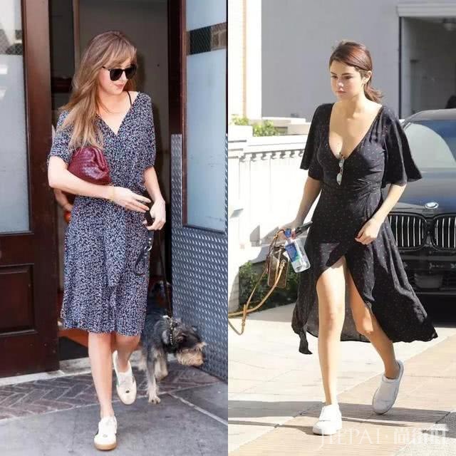 裹身连衣裙配这5种鞋穿,彰显夏日气息