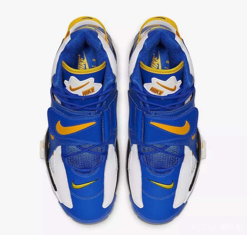 时隔24年的首次复刻!NIKE Air Barrage Mid勇士配色新鲜出炉!