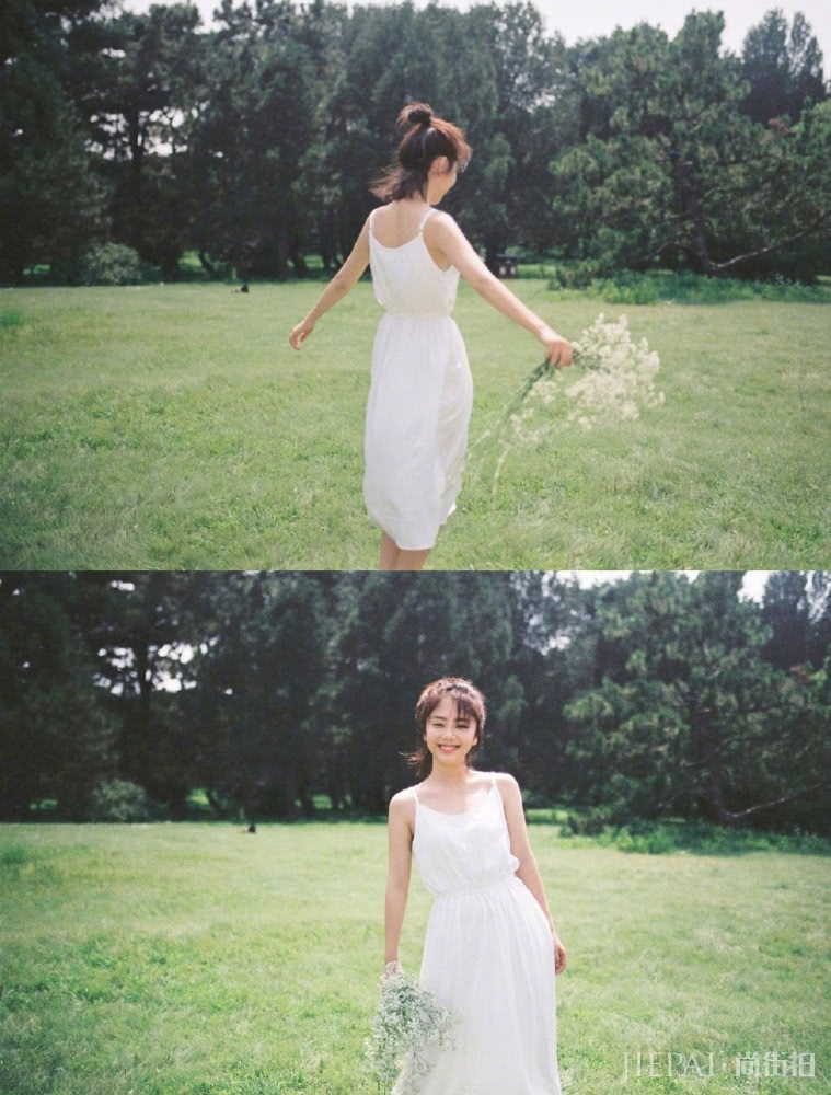 谭松韵张子枫居然像同龄人?背带裤搭配双马尾秒变少女