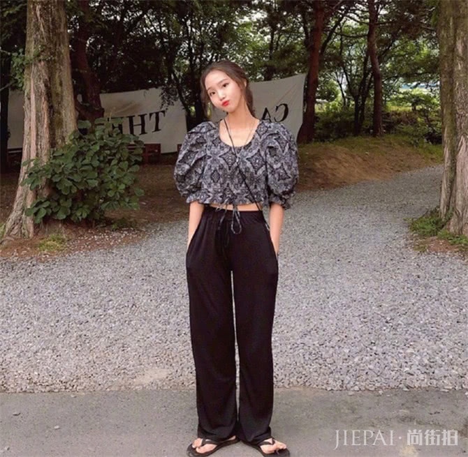 矮个子穿短上衣配长裤,立马提升你的腰线