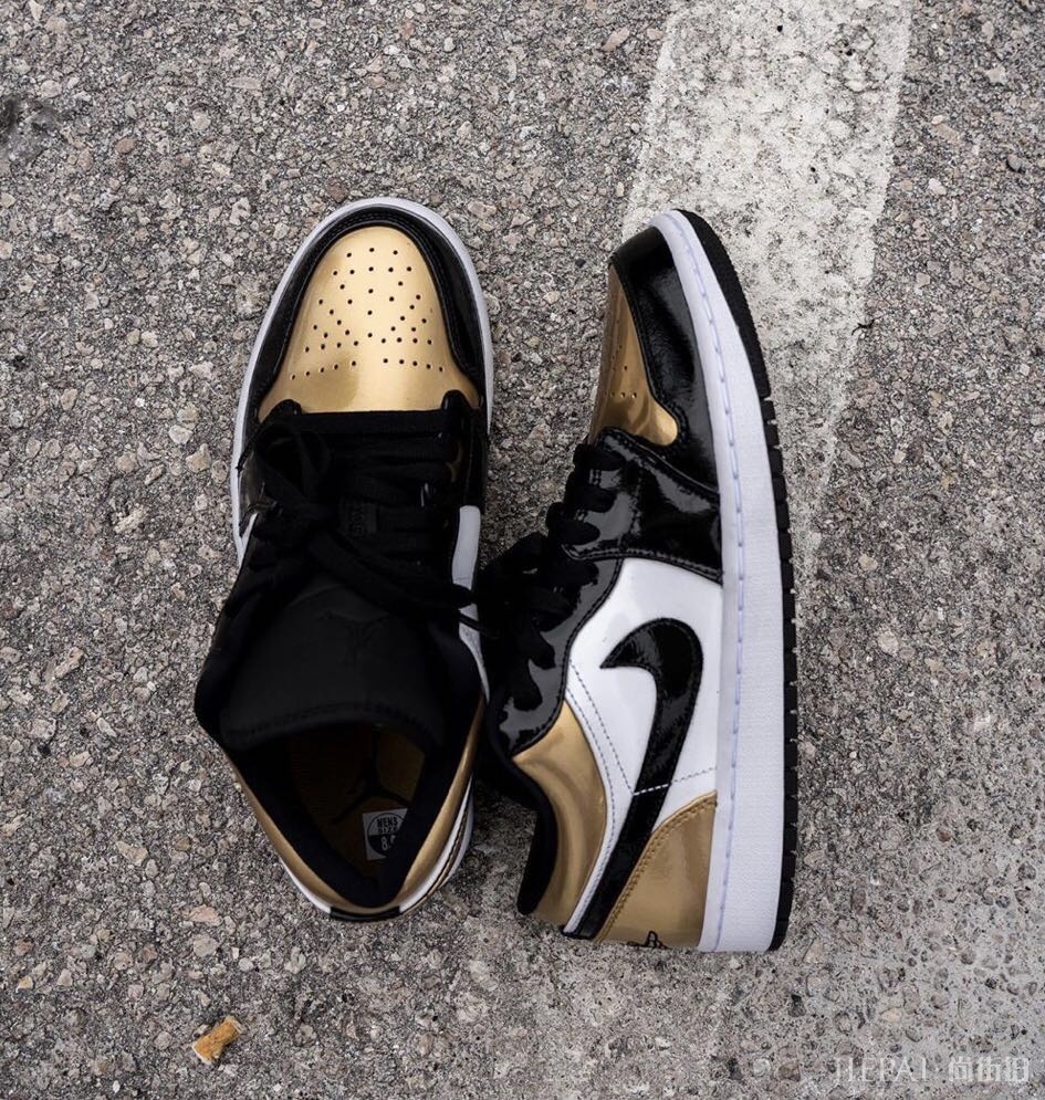 夏天太热?那这双黑金脚趾Air Jordan 1 Low适合你!