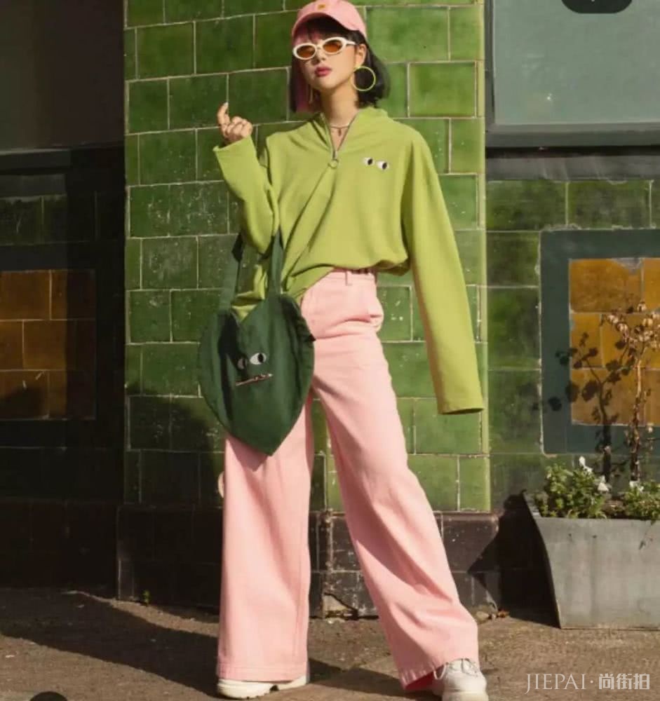 马卡龙色系闺蜜穿搭超好看,夏季穿清凉时髦