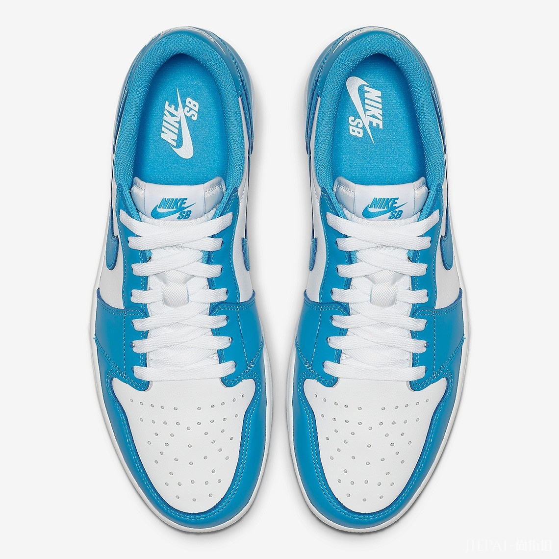 Virgil Abloh新联乘完美替代! Air Jordan 1 Low SB “UNC”全新官方大赏!