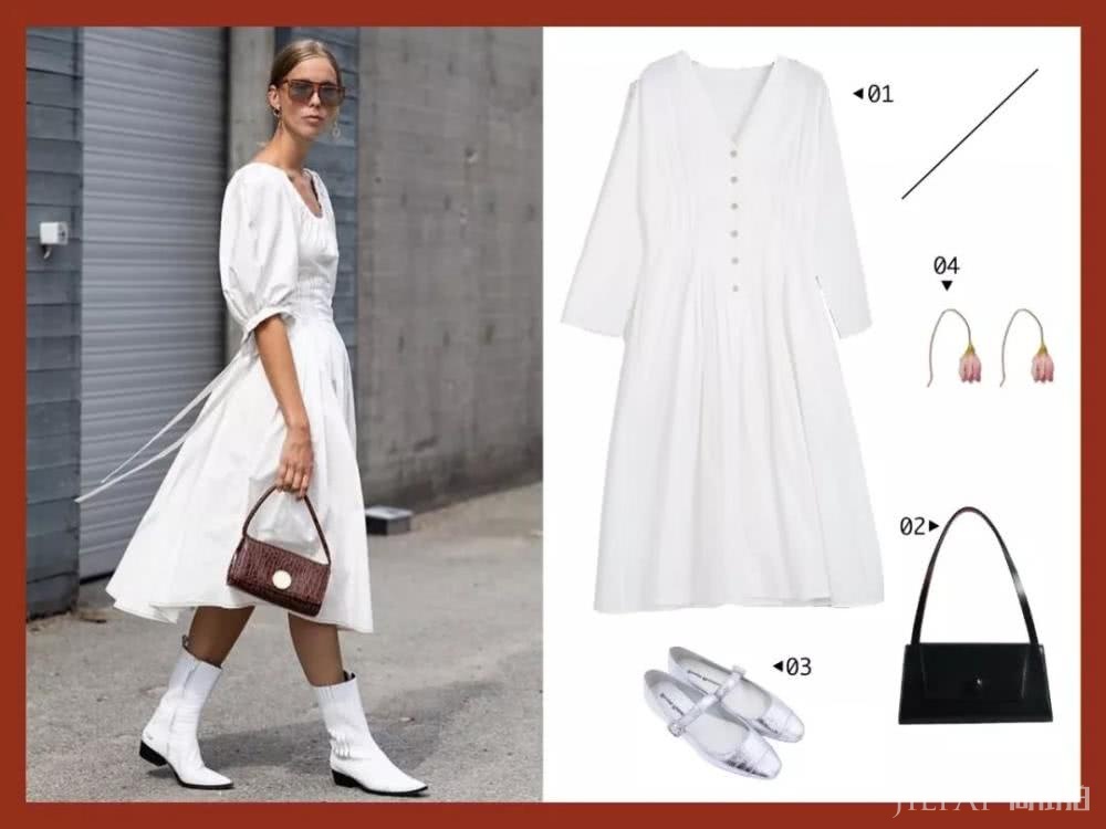 迷恋这个夏日,因为有冰淇淋和迷人的裙摆