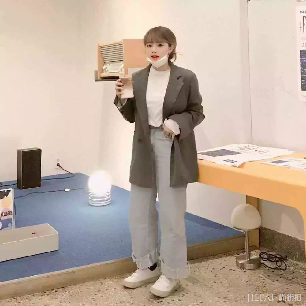 铅笔牛仔裤胖妹子可以穿,但另“3款”牛仔裤会更好,显瘦超厉害