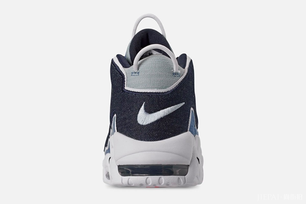 上脚水洗色牛仔外套?NIKE Air More Uptempo全新丹宁配色上线!