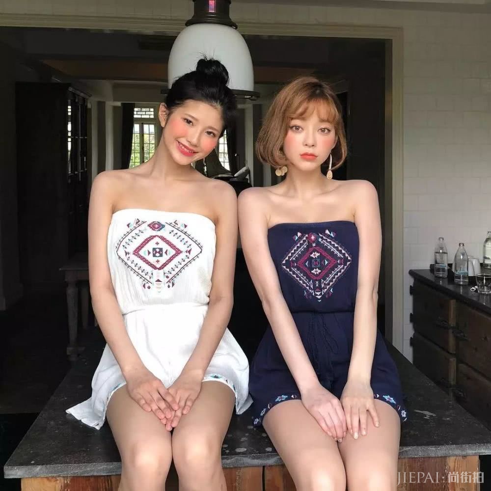 夏天就要穿闺蜜装出街，2种方式6款搭配，每一套都很美