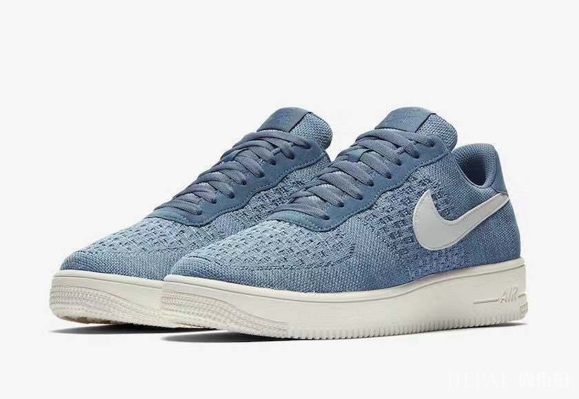 透气的编织鞋面!这双全新 Air Force 1 Flyknit 2.0 有点凉快