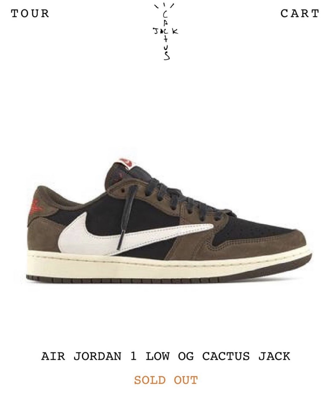 Travis Scott x Air Jordan 1 Low又玩突击限定发售！这下还能抢得到么？
