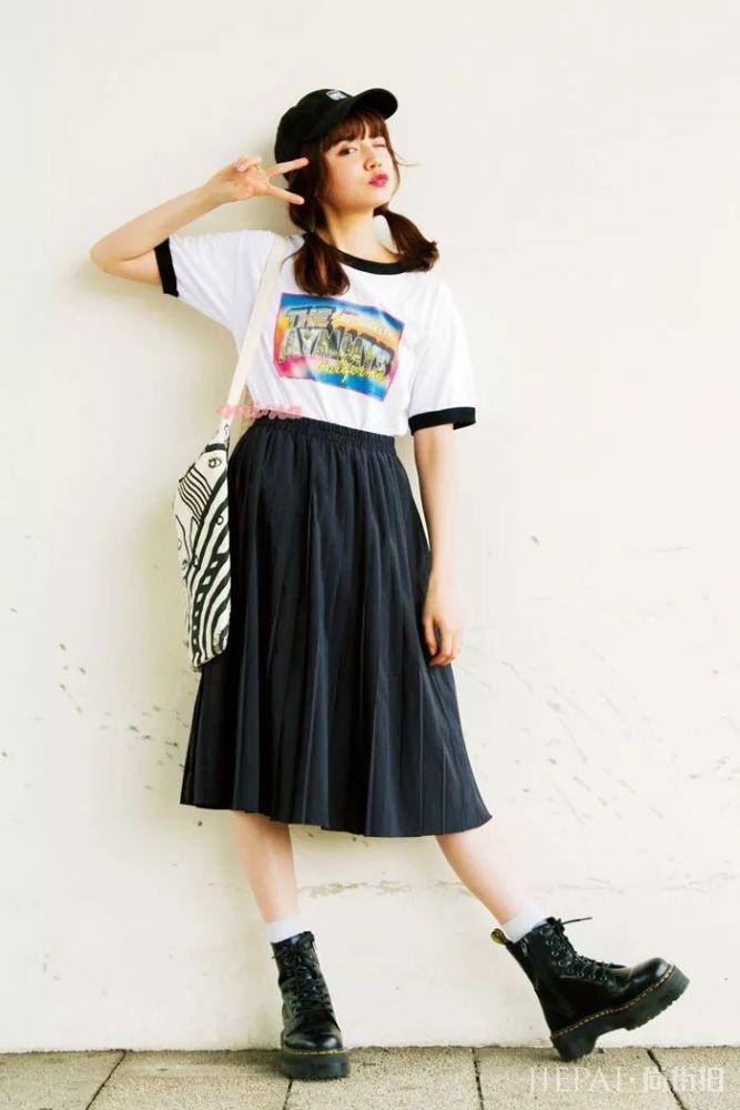 日本模特村田伦子の时髦秘密?一起做“青文字系”女孩