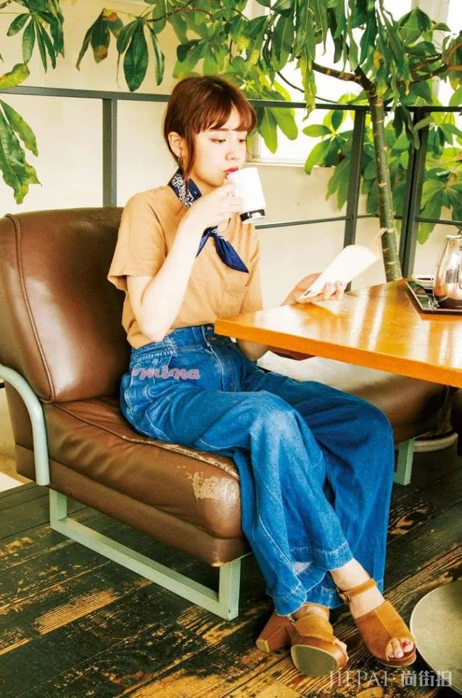 日本模特村田伦子の时髦秘密?一起做“青文字系”女孩