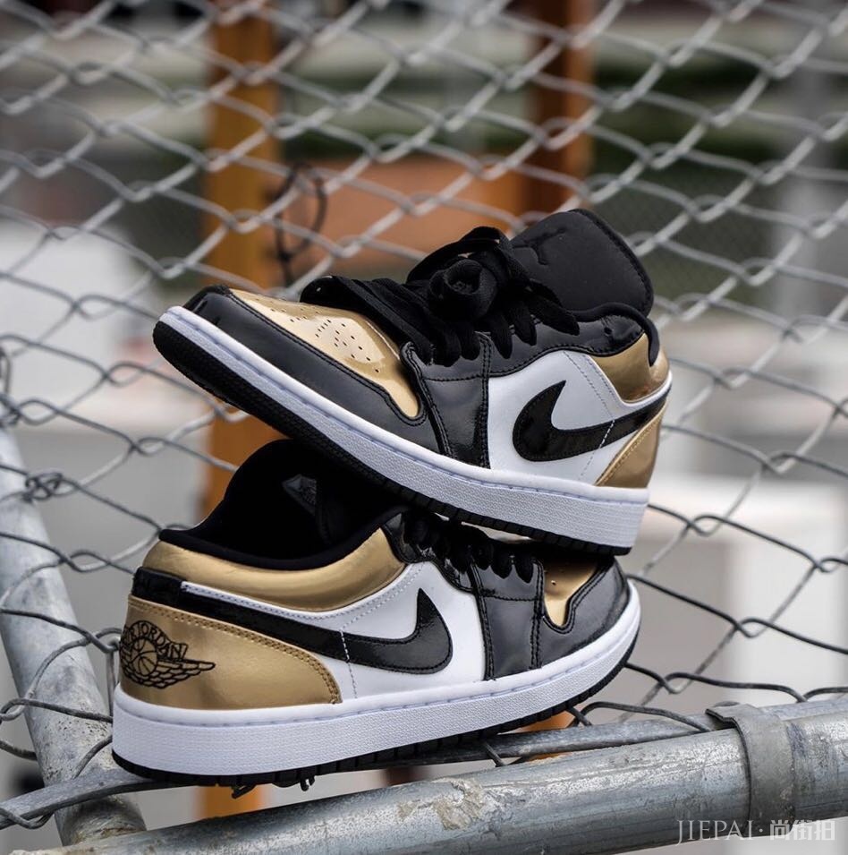 夏天太热？那这双黑金脚趾Air Jordan 1 Low适合你！