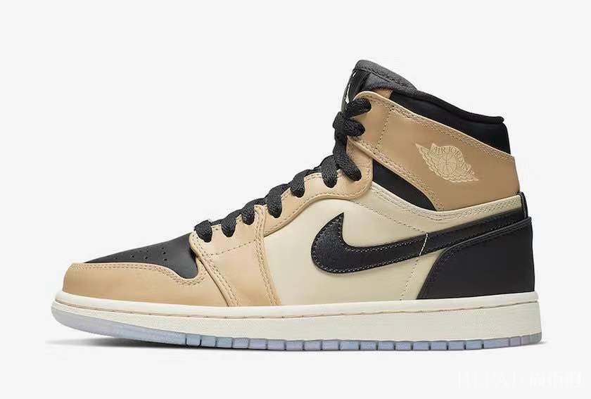 喝口这个奶茶吧!这款 Air Jordan 1 “Fossil” 你喜欢吗?