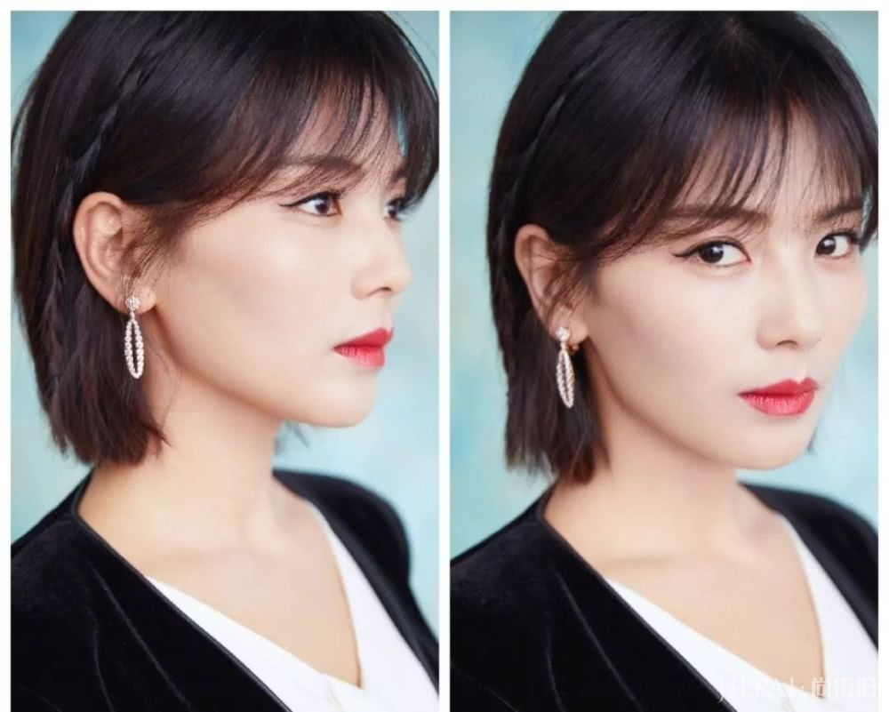 发型选的对,大饼脸小一倍