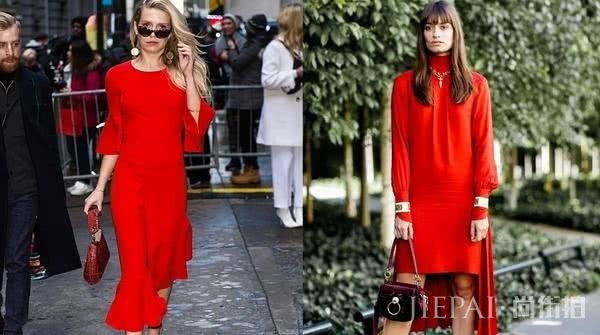 穿上纯色连衣裙，变身小清新仙女