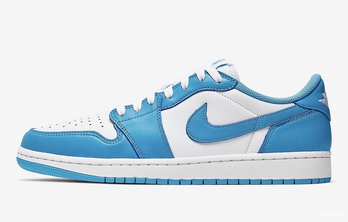 Virgil Abloh新联乘完美替代! Air Jordan 1 Low SB “UNC”全新官方大赏!