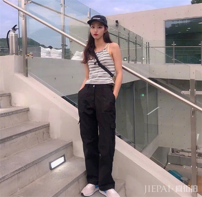 矮个子穿短上衣配长裤,立马提升你的腰线