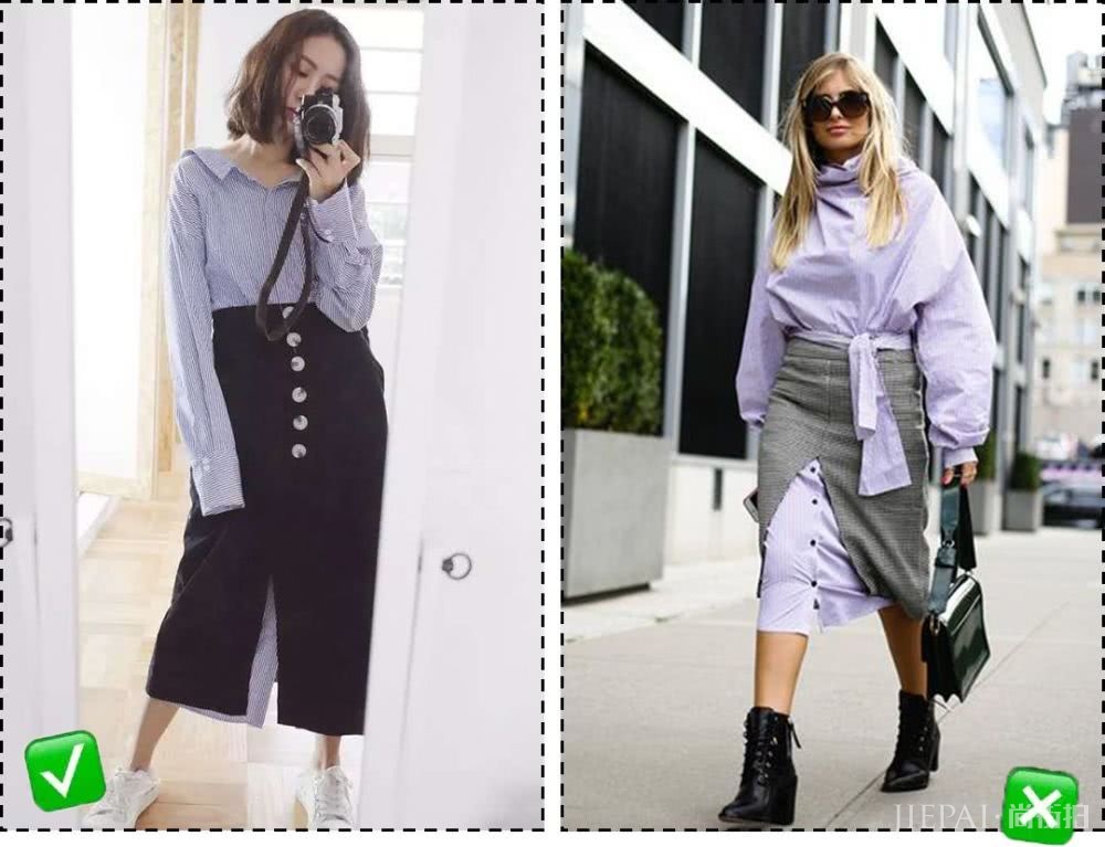 2019夏天流行裙子叠穿大法，时髦又显瘦