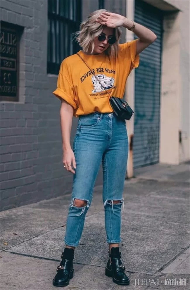 夏季穿搭难,让牛仔裤帮你搞定,让你出行美得更自信