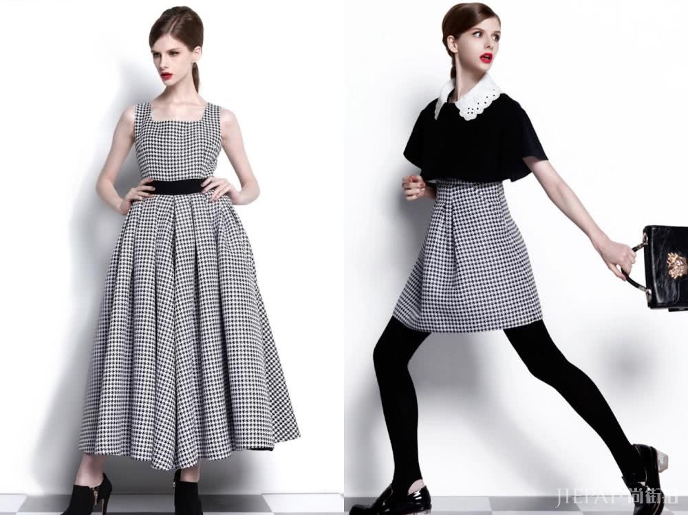 几何色块的搭配,让你又瘦又美又有个性