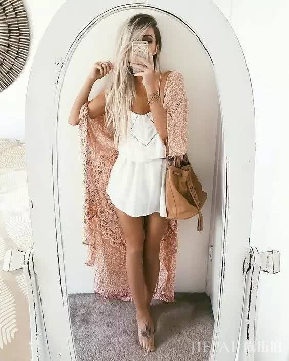 夏天穿搭多重配色,一周七天不带重样