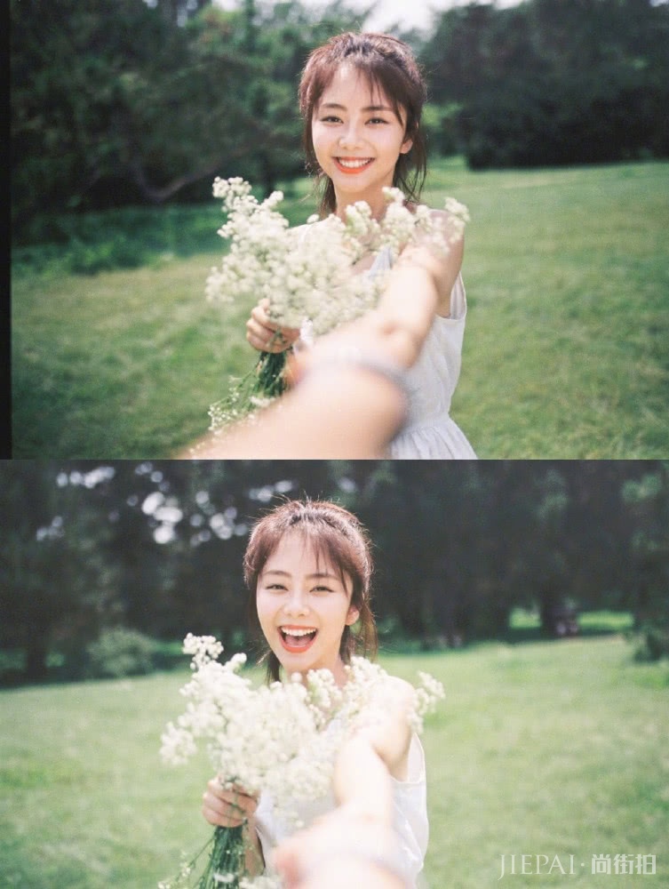 谭松韵张子枫居然像同龄人?背带裤搭配双马尾秒变少女