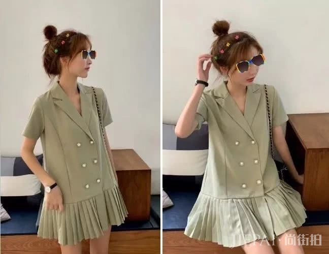 今夏超火爆的牛油果连衣裙,你的衣橱都get上了吗?