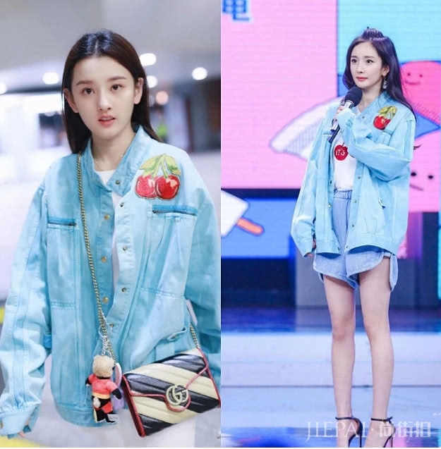 宋祖儿与女明星6次撞衫,2次输给了杨幂,网友:太惨