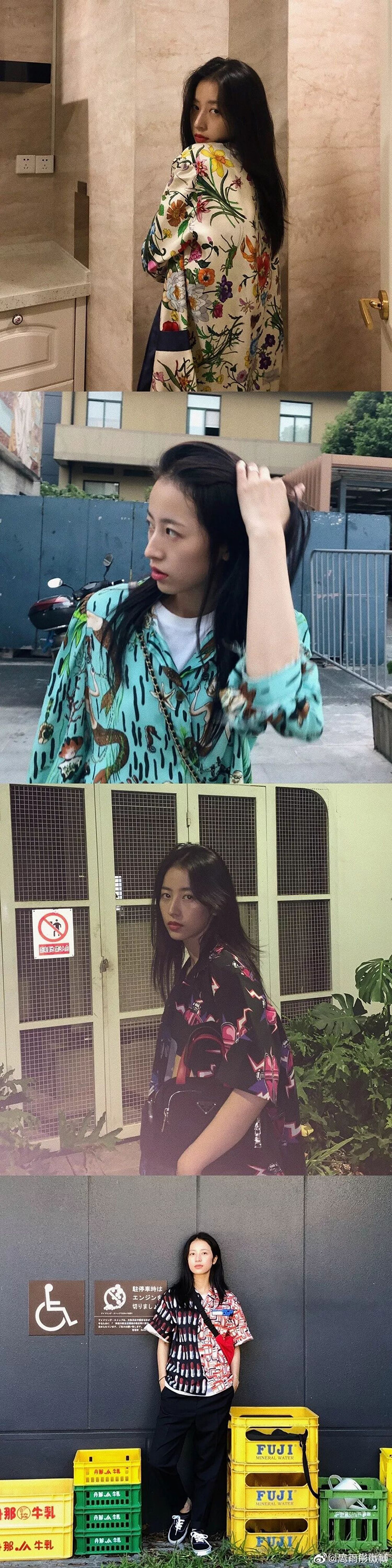 天知道周雨彤的衣柜里,有多少花衬衫