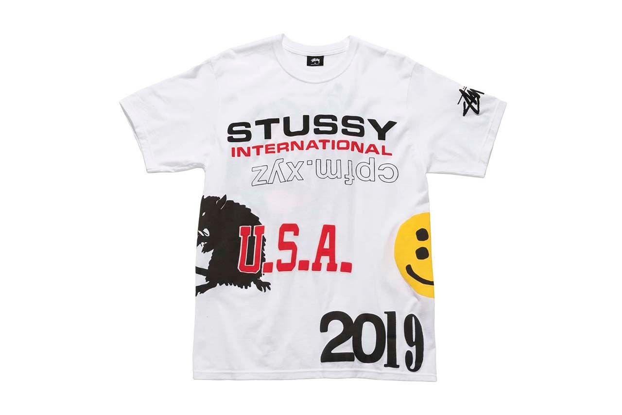 气势盖过Supreme? Stussy x CPFM首次联乘有点酷!