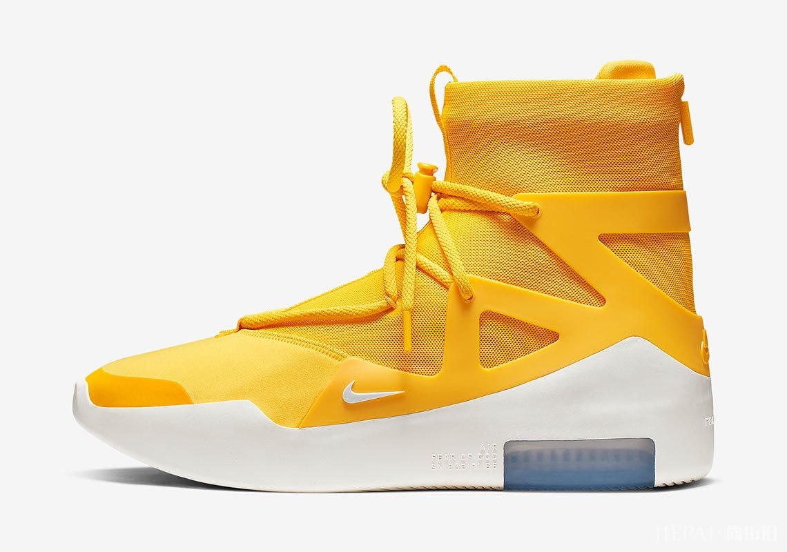 准备开抢！Nike Air Fear Of God 1 “Amarillo”官方细节大赏！
