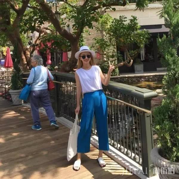 夏天穿搭多重配色,一周七天不带重样