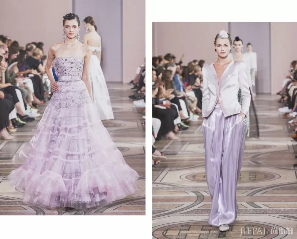 香芋紫和冰岛蓝,典型女人温柔色