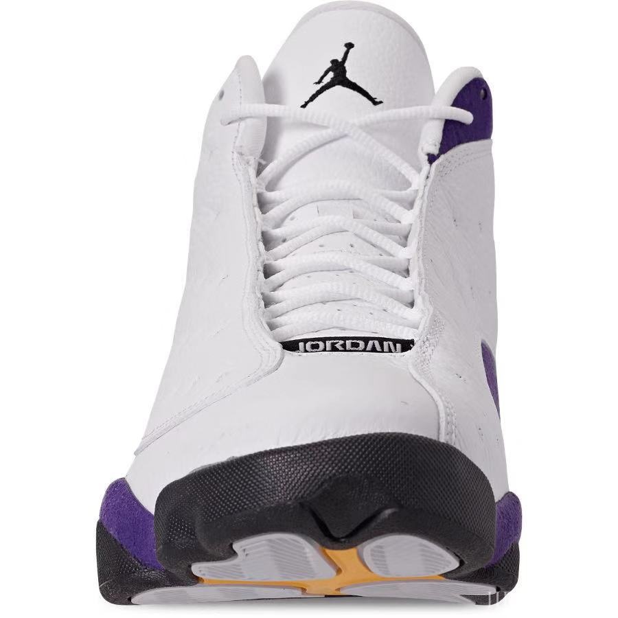 湖人配色来袭!全新的 Air Jordan 13“Lakers” 本月发售!