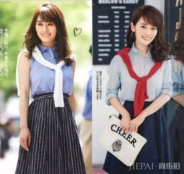 日系风格搭配出来的衬衫,是出了名的有高级感