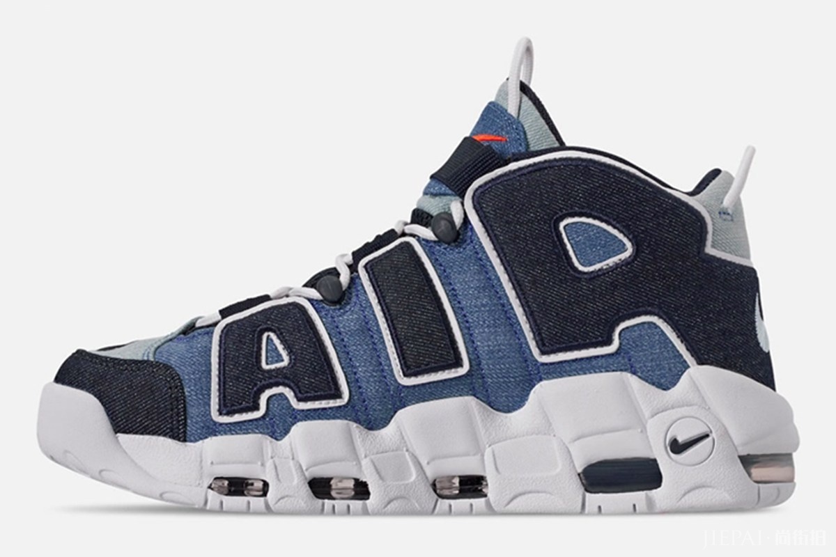 上脚水洗色牛仔外套?NIKE Air More Uptempo全新丹宁配色上线!