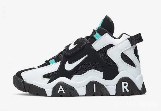 Nike Air Barrage Mid 黑白配色登场！