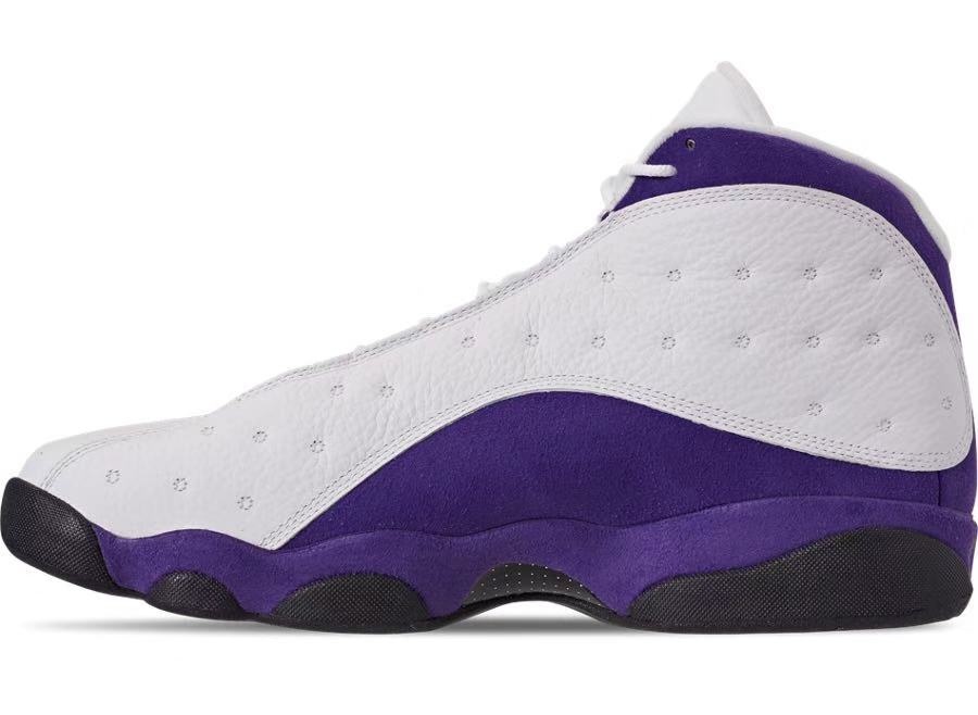 湖人配色来袭!全新的 Air Jordan 13“Lakers” 本月发售!