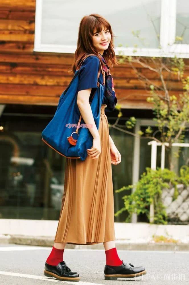 日本模特村田伦子の时髦秘密?一起做“青文字系”女孩