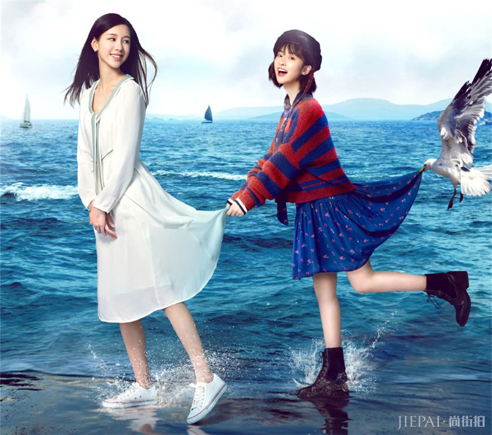 陈都灵沈月同登时尚封面,画烟熏浓妆颠覆往日形象