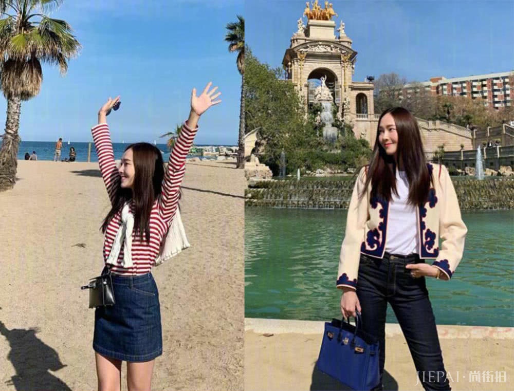 玩下身失踪还要看杨幂，街拍带货鼻祖果然不简单