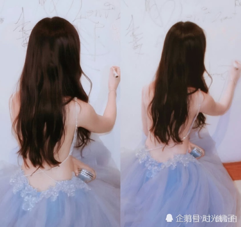 刘亦菲又上热搜，一袭蓝色礼服太有小心机，一般人就算了吧