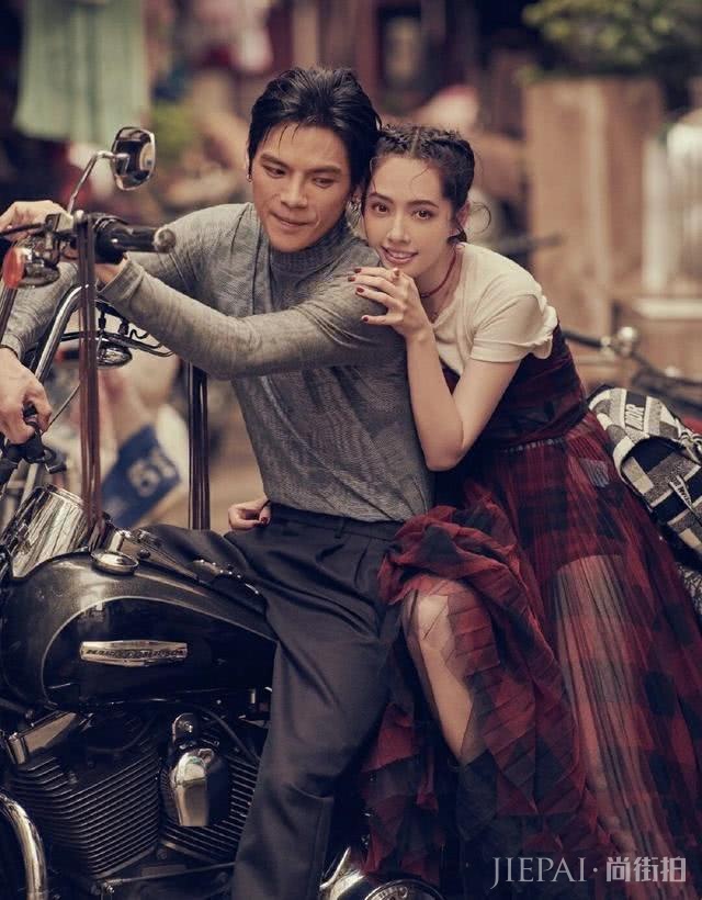郭碧婷向佐再拍七夕写真,郭碧婷对向佐很依赖,合照全程勾肩搭背