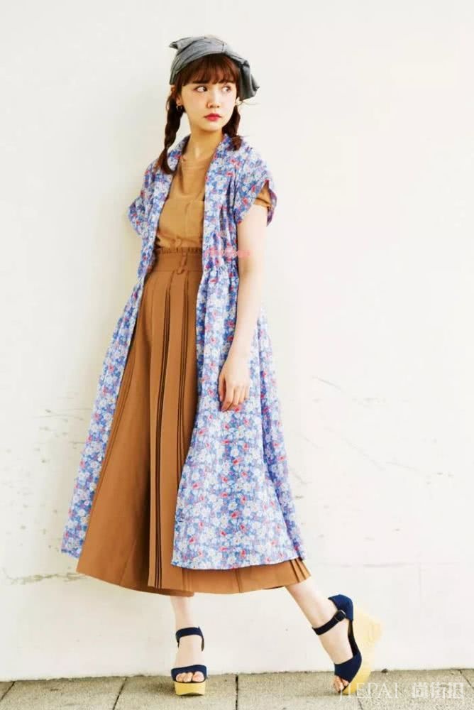 日本模特村田伦子の时髦秘密?一起做“青文字系”女孩